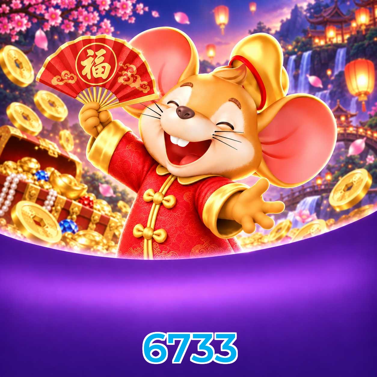 Grandes vitórias nos jogos Fortune da 6733